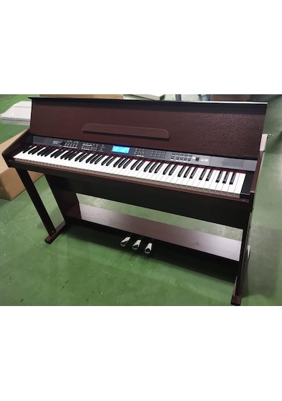 Nemesis Nem-969 Kahve Rengi 88 Tuş Konsol Dijital Piano-Tabureli