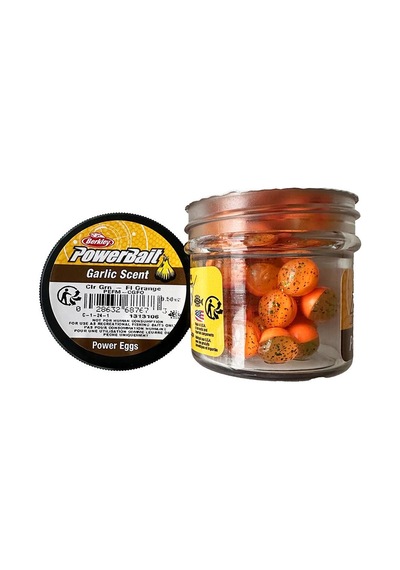 Berkley Power Bait Garlic Scent - Clr Grn - Fl Orange