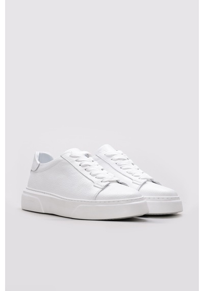Fast Step Hakiki Deri Erkek Casual Ayakkabı 216ma888 Beyaz