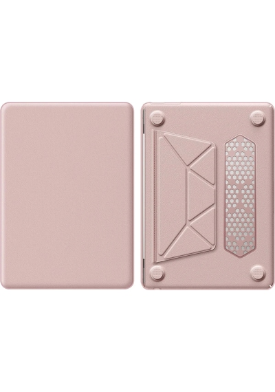Newface Macbook Uyumlu Pro 14 2021 Macbook Uyumlu Deri Kapak Glblseme - 84 - Pembe