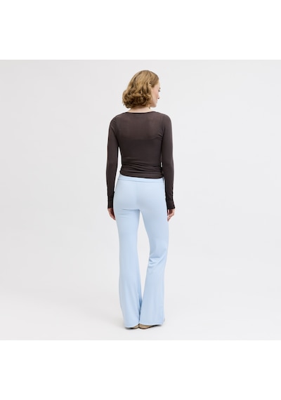 Jack & Jones Kadin Yuksek Bel Yoga Tayti Interlock Kumas Esnek Spor Tayt - 12292391 Skyway