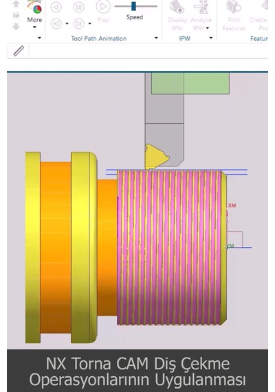 Siemens Nx 2212 Torna Cam Video Ders Eğitim Seti