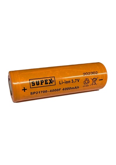 Sp21700-4000f Lityum Ion 3.7v 4000mah Düz Kafa Pil
