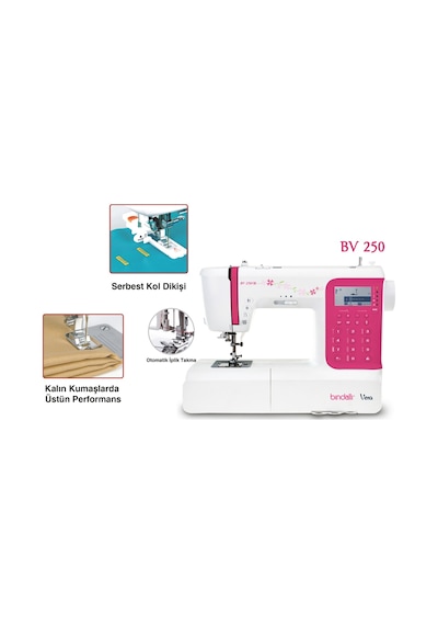 Bindallı Vera Bv 250 Elektronik Ev Tipi Dikiş Makinesi