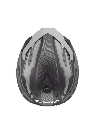 Ls2 Challenger 2 Dravix Kapalı Kask Mat Gri