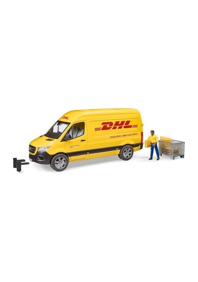 Bruder Mb Sprinter Dhl Kamyonu + Sürücüsü 02671