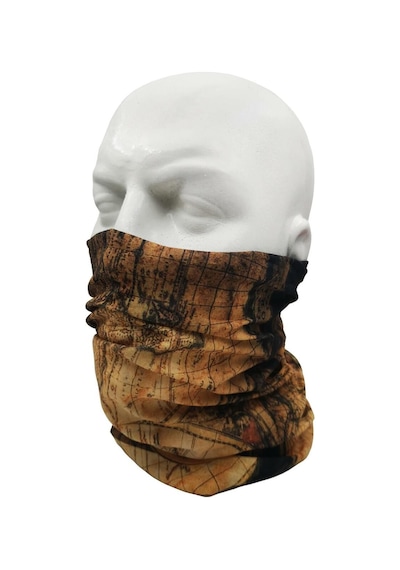 Aresoutdoors World Compass Çok Amaçlı Boyunluk Neck Gaiter Çok Renkli