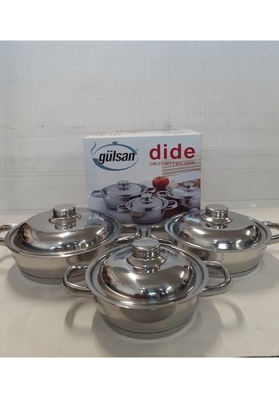 Gülsan Dide Omlet Sahan Set