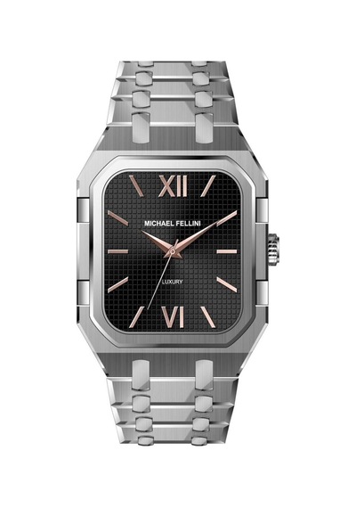Michael Fellini 2396-4 Unisex Kol Saati Altın - Siyah