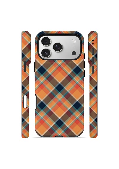 Velvoria Valestra Turuncu Lacivert Ekose Apple iPhone Uyumlu 17 Pro Max Magsafe Koruma Kılıfı Valestra Magline - Turuncu Lacivert Ekose Velvoria Valestra Turuncu Lacivert Ekose Apple iPhone Uyumlu 17 Pro Max Magsafe Koruma Kılıfı Valestra Magline - Turuncu Lacivert Ekose