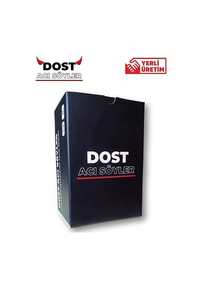 Dst-01 Dost Acı Söyler Oyun Kartı