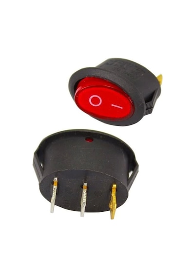 Powermaster Ic-134b Oval Işıklı Soba Anahtarı