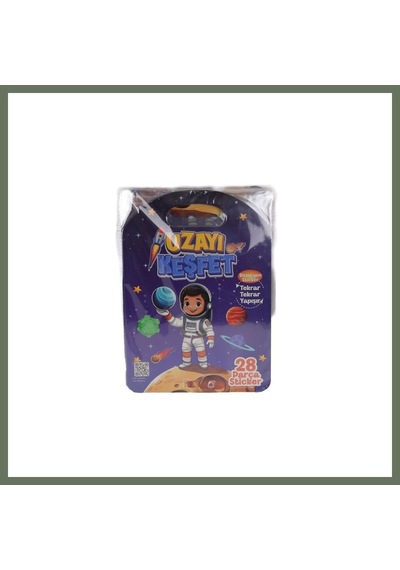 Bezos 2991 Bitmeyen Sticker Uzayı Keşfet Bezos1