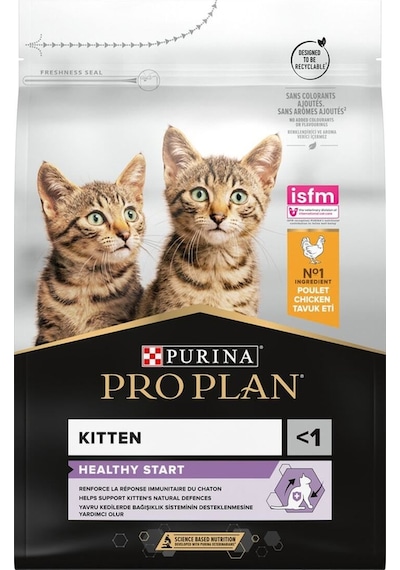 Pro Plan Proplan Kitten Tavuklu Yavru Kedi Maması 3 Kg