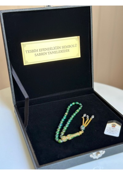 Özel Yazılı, Özel Kutulu His Taşı Tesbih Babalar Günü Erkek Hediye Sertifikalı Kişiye Özel Isimli Ks1966