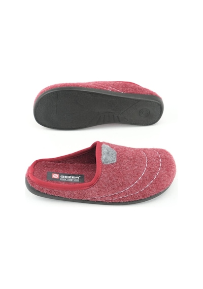 Gezer Kadın Kışlık Ev Bahçe Çıkarılabilir İç Taban Terlik Gt1kzm.14783.02.0ı7.0c Bordo