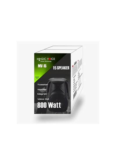 Magicvoice Mv-15 1000 Watt 15 2-yollu Pasif Kabin Hoparlör