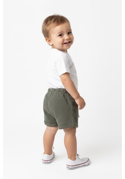 MiaBaby Bebek Müslin Şort Haki