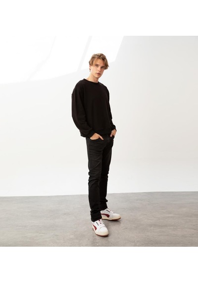 Nors Fenrir Sweatshirt Siyah 001