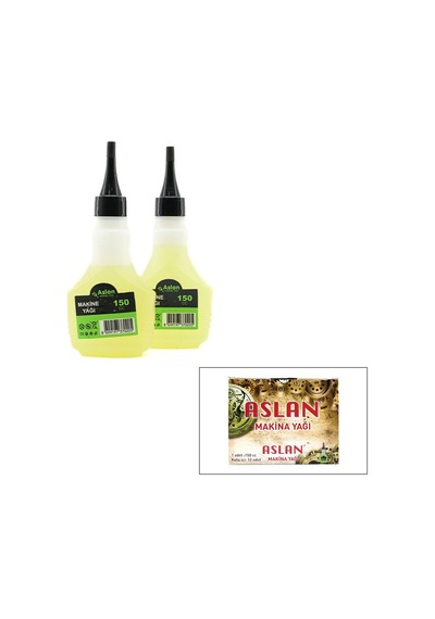 Aslan Makine Yağı 150cc- 12'li Paket