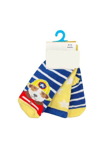 Defne Baby 3'lü Bebek Çorabı E018-22 Sarı