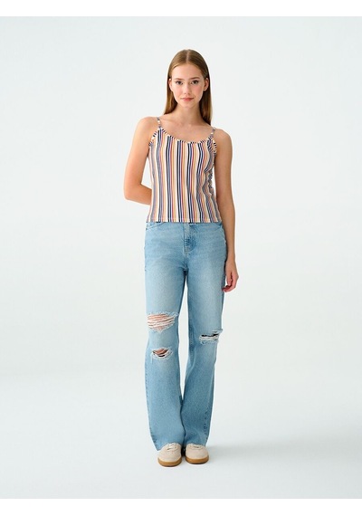 LOFT Slim Fit Kadın Atlet Lf2031929 Q1.v1 Çok Renkli