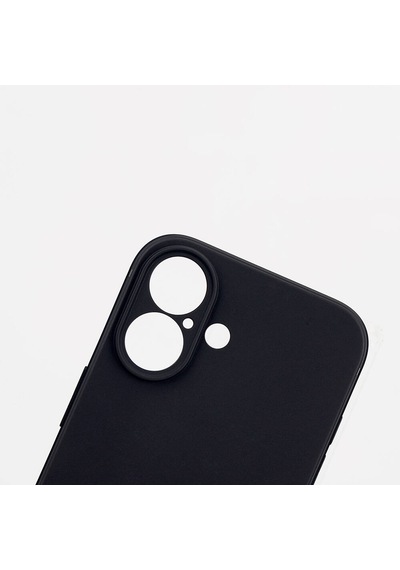 Apple Uyumlu iPhone 16 Plus Kılıf Zore İmax Silikon Siyah
