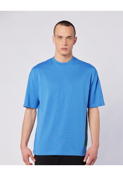 Kappa Bento Tshirt Erkek Mavi Regular Tişört
