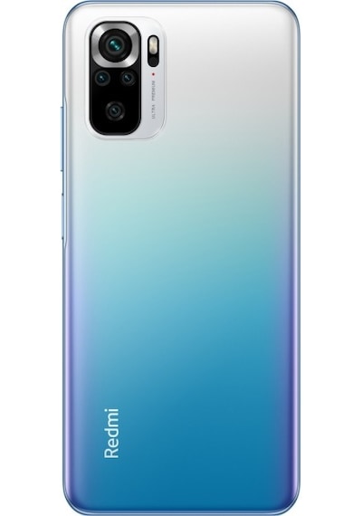 Xiaomi Redmi Note 10s Arka Kapak Mavi - Beyaz