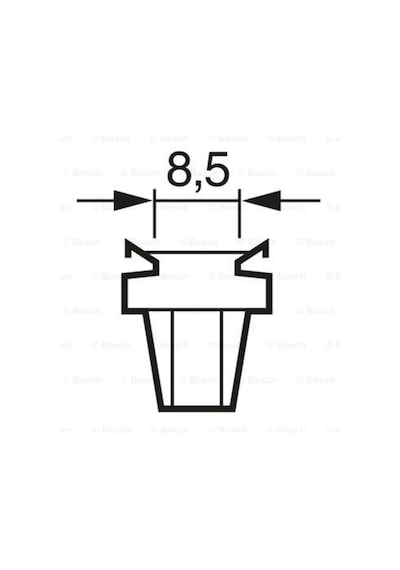 Ampul 24v 1,2 W - B8,5d