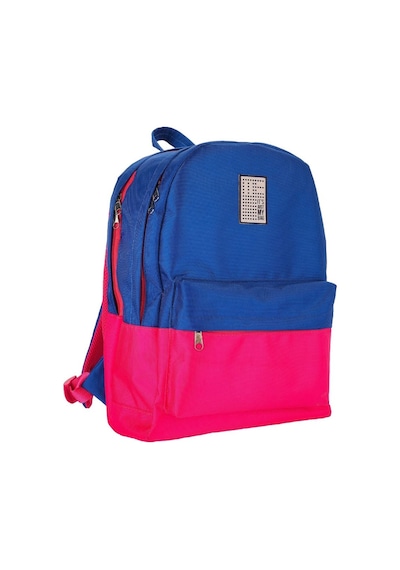 Its Just My Bag Mavi Pembe Kolej Sırt Çantası - Üç Gözlü - Me Par