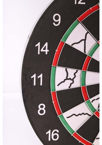Delta Flocked Dart Seti 45 CM 18 İnç + 6 Ok 18 G Hedef Tahtası
