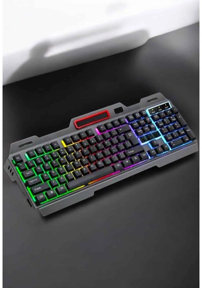 Bay Led Işıklı Oyuncu Klavye Usb Girişli Rgb Işıklı Q Klavye Mouse  Najmaddin 41047416