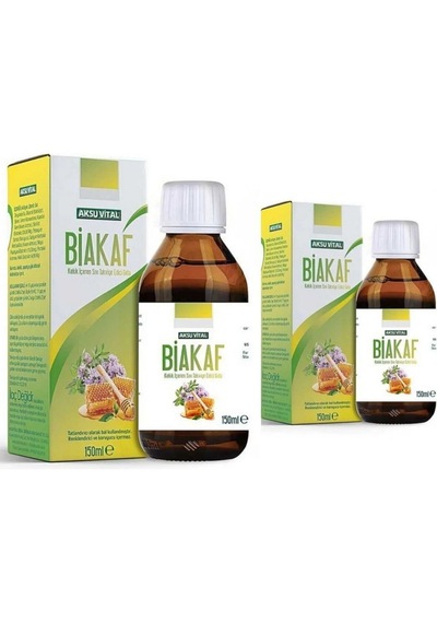 2 Adet Aksuvital Biakaf Kekik İçeren Sıvı Takviye Edici Gıda