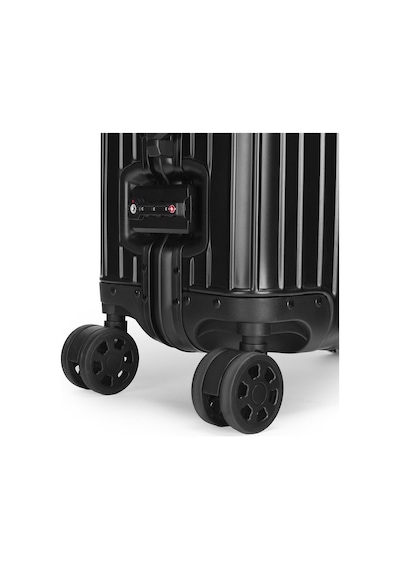 Monat Luggages Monnat Al-01 Siyah Kabin Boy Valiz Çok Renkli