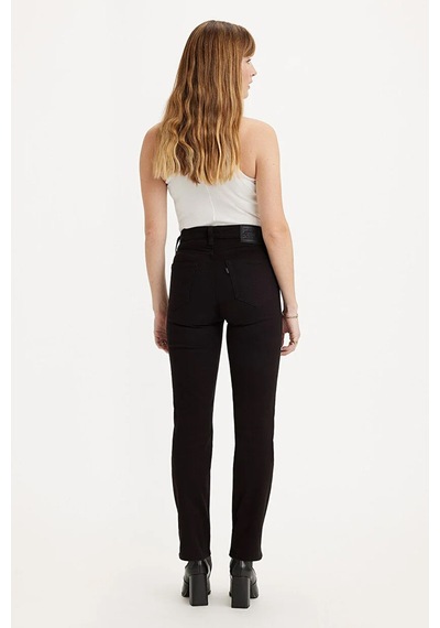 Levi's 724 High Rise Straight Kadın Jean Pantolon - Night Is Black - A7744-0000 Siyah