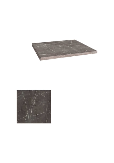 Laminat Masa Tablası 100x100 - Dark Emperador Çok Renkli