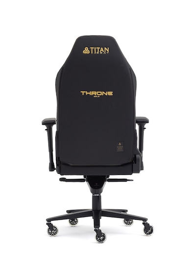 Titanseat Throne Leather Gold Oyuncu Koltuğu Gold