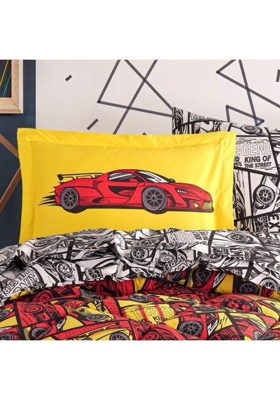 Hobby Uyku Seti Tek Kişilik Cars Kırmızı
