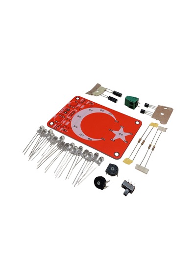 Dc 3-12v Yanıp Sönen Flaşörlü Türk Bayraklı Flip Flop Ledli Işık Kendin Yap Hobi Devresi Dıy Lehimleme Kiti - Demonte Montesiz