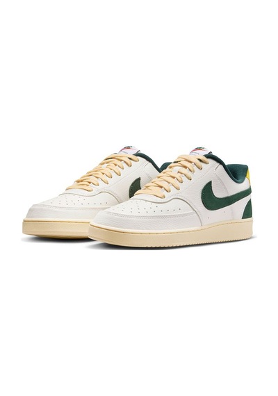 Nike Court Vısıon Yürüyüş Günlük Spor Ayakkabı Beyaz/yesilkrem Beyaz/yesilkrem