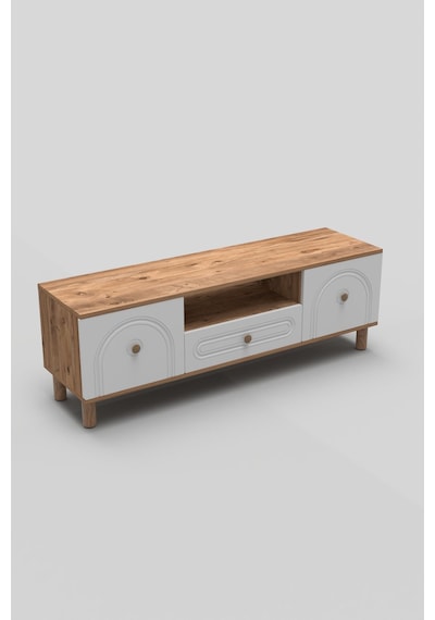 Bohem Tv Ünitesi 150 Cm N Çizgili Mdf Kapak Altın