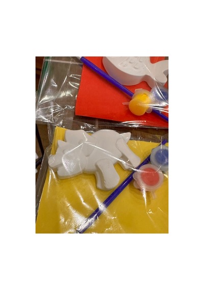 Hayvanlar Alemi 5 Adet Paketli Doğumgünü, Karne, Etkinlik Taş Boyama Seti