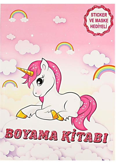 Frozen ( Elsa Anna ) Unicorn Lol 3 Adet Boyama Kitabı