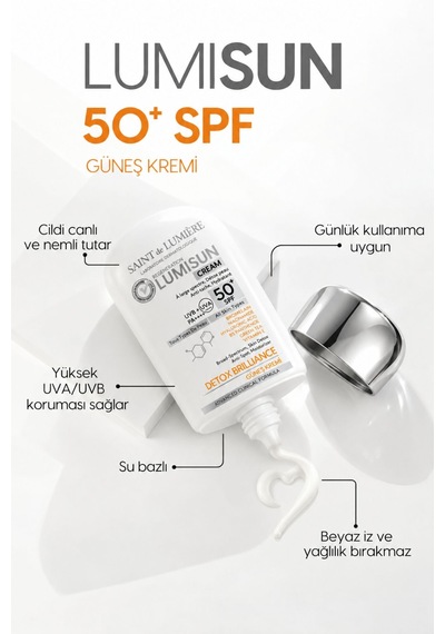 Lumısun Detox Brilliance Spf 50+, 50 Ml Güneş Kremi