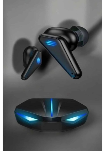 Bluetooth Oyuncu Kulaklığı Anc Özelliği Yüksek Ses Kaliteli Sarı