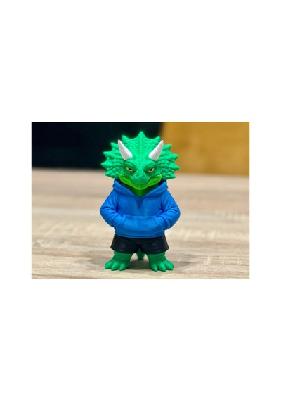 Kapüşonlu Dinazor Figürü 10cm