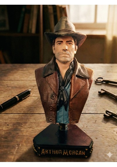 Eselya3d Arthur Morgan Figür-rdr2-red Dead Redemption 2-playstation-biblo-hediye-15cm-fanart