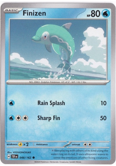 Finizen 048/162 - Temporal Forces - Pokemon Kartı Mint