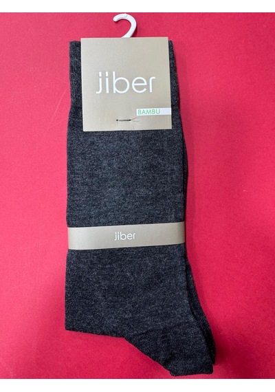 Jiber Erkek Bambu Soket Çorap 6 Çift-5500 Antrasit